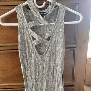 Gray bodysuit, never worn